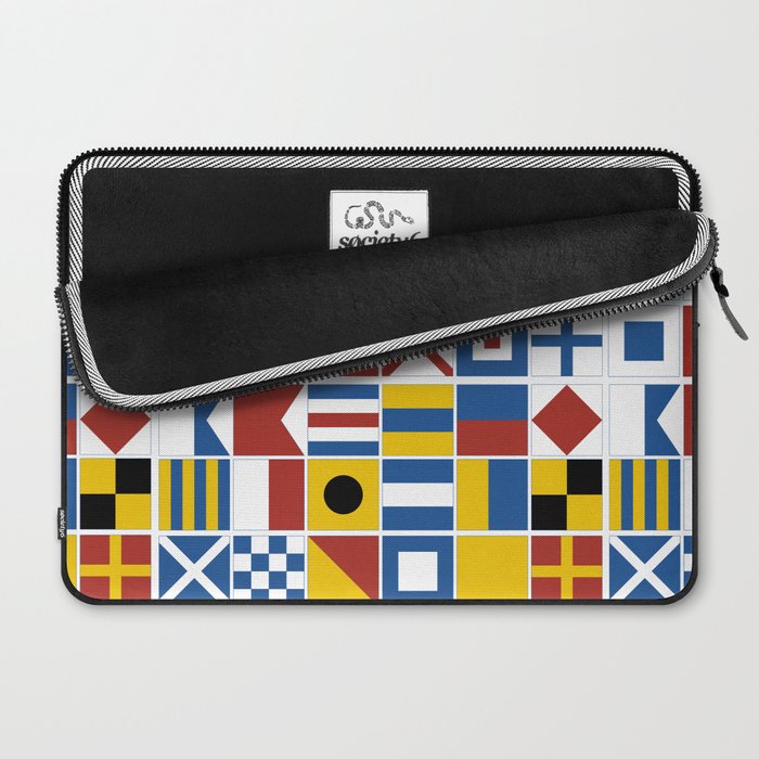 Nautical Flags Laptop Sleeve Gallery Image 2