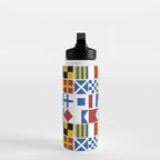Nautical Flags Water Bottle Gallery Image 3
