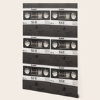 Cassette Tape Black And White #decor #society6 #buyart Wallpaper Gallery Image 2