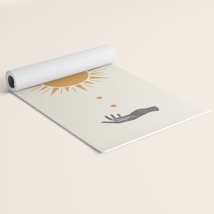 Sunburst Hand Yoga Mat Gallery Image 2