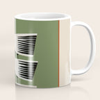 Striped Bird Trio Coffee Mug Gallery Image 1