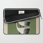 Striped Bird Trio Laptop Sleeve Gallery Image 2