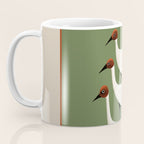 Striped Bird Trio Coffee Mug Gallery Image 3