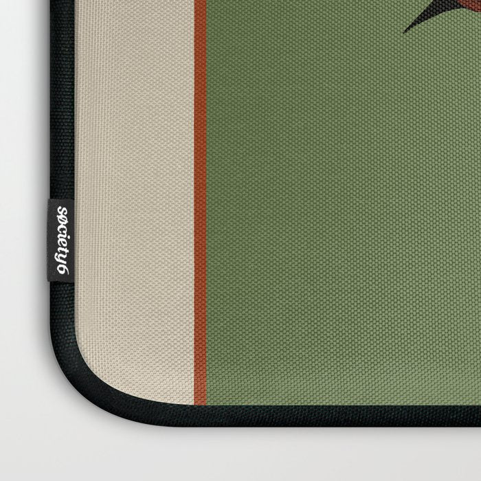 Striped Bird Trio Laptop Sleeve Gallery Image 3