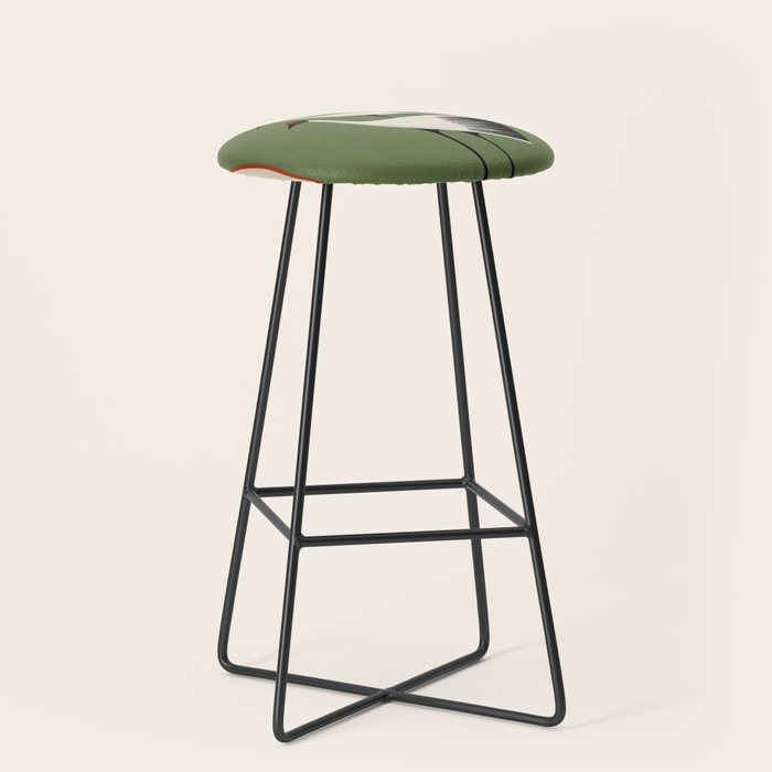 Striped Bird Trio Stool Gallery Image 1