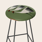 Striped Bird Trio Stool Gallery Image 2
