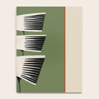 Striped Bird Trio Notebook Gallery Image 4