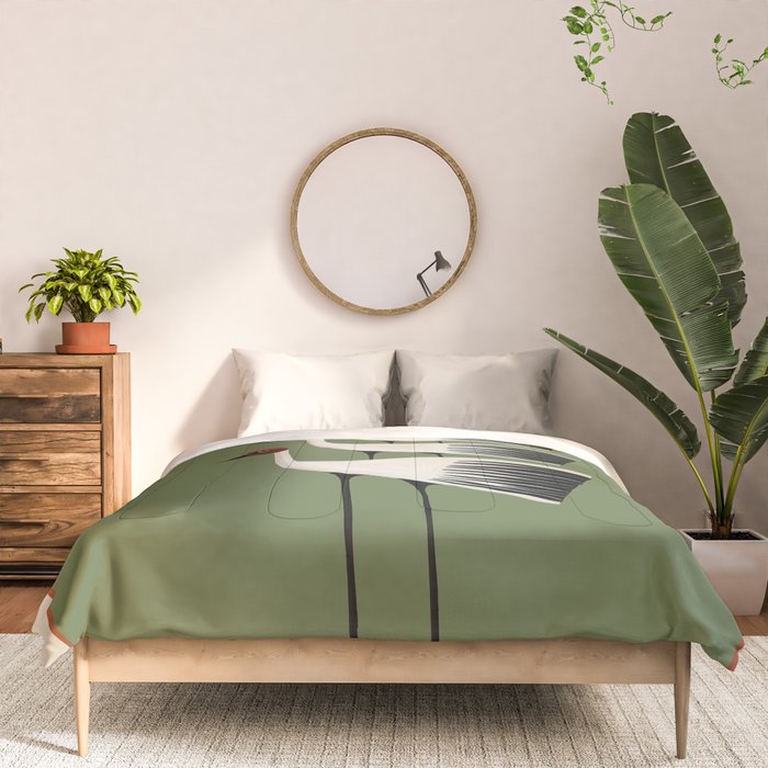 Striped Bird Trio Comforter Gallery Image 3