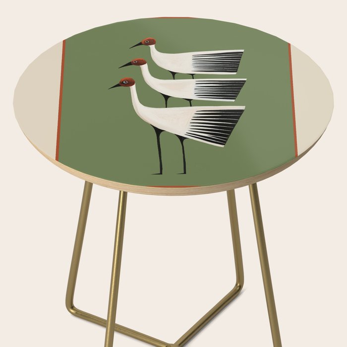 Striped Bird Trio Side Table Gallery Image 2