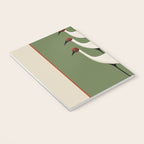 Striped Bird Trio Notebook Gallery Image 3