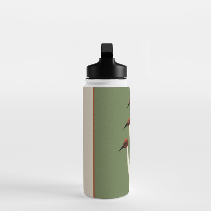 Striped Bird Trio Water Bottle Gallery Image 3