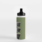 Striped Bird Trio Water Bottle Gallery Image 2