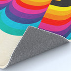Joy: Retro Typography Edition Rug Gallery Image 4