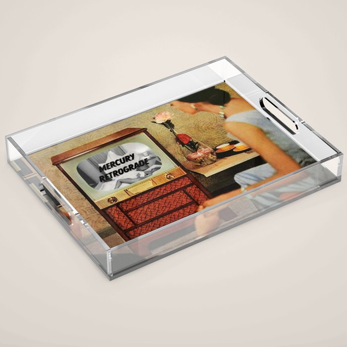 Spooky Mercury Retrograde Acrylic Tray Gallery Image 1