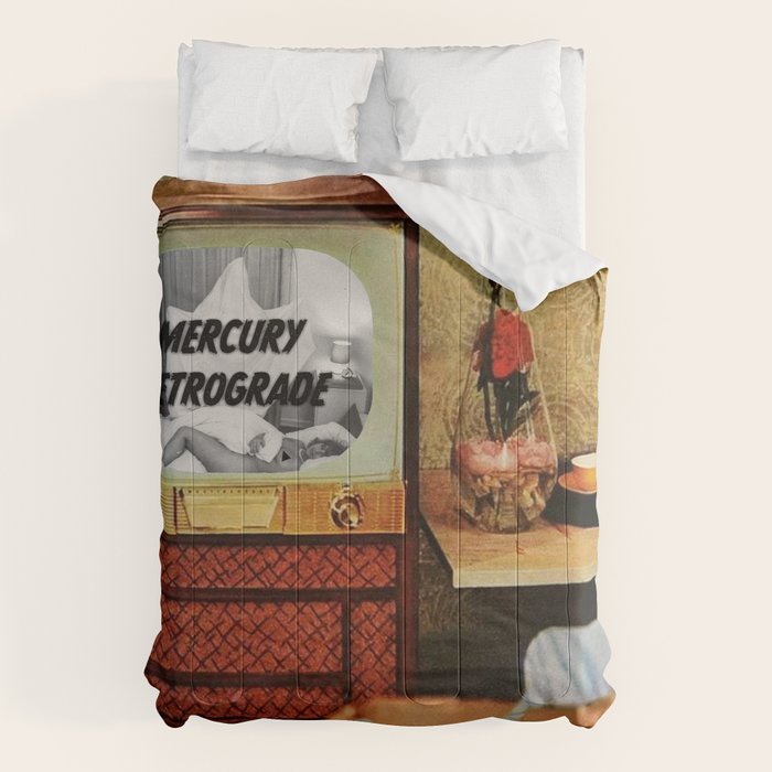 Spooky Mercury Retrograde Comforter Gallery Image 6
