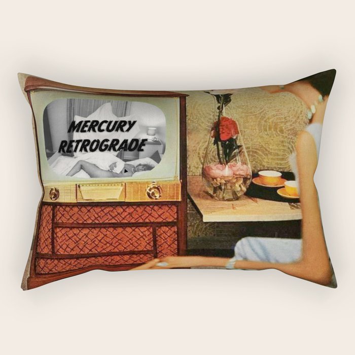 Spooky Mercury Retrograde Rectangular Pillow Gallery Image 2