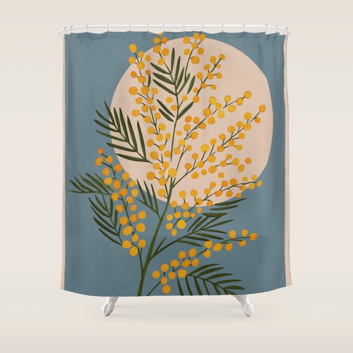 The Mimosa 3 Shower Curtain Gallery Image 1