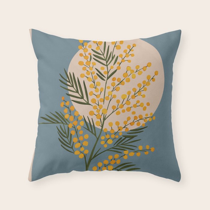 The Mimosa 3 Throw Pillow Gallery Image 6