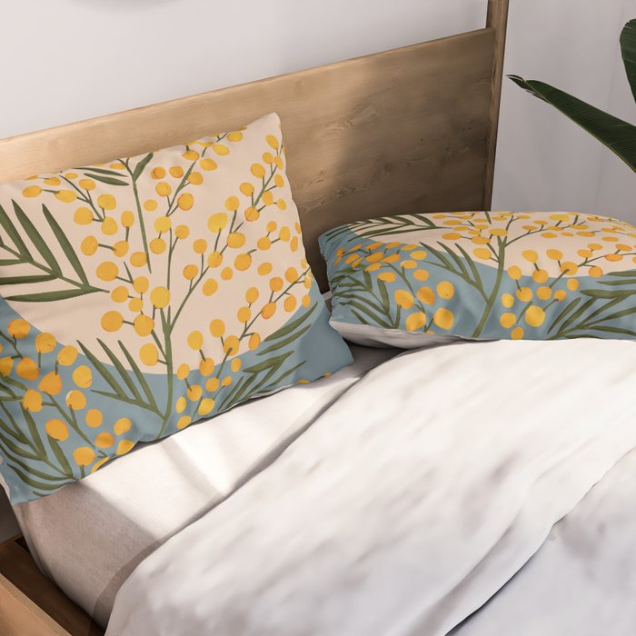 The Mimosa 3 Pillow Sham Gallery Image 2