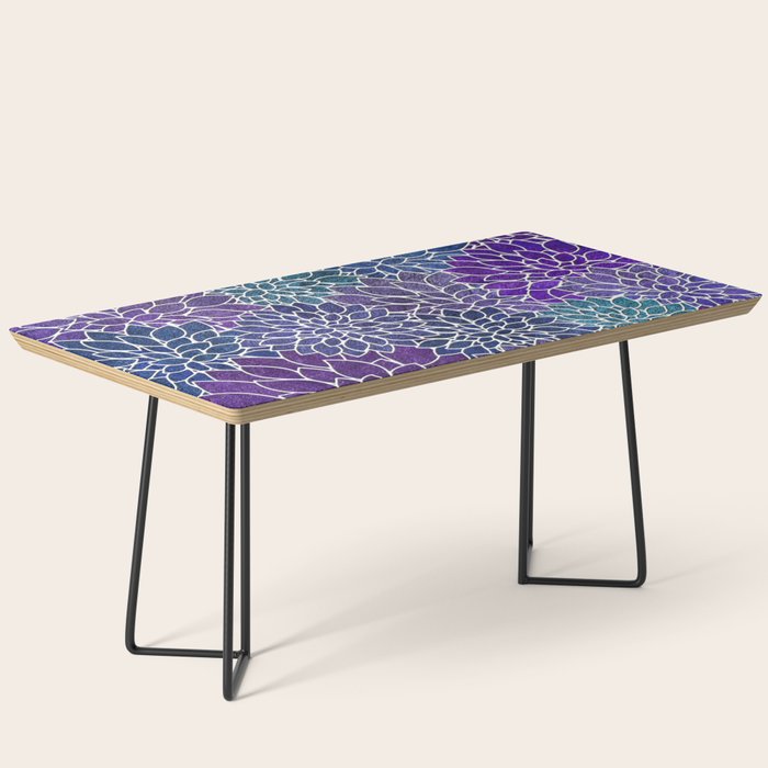 Floral Abstract 22 Coffee Table Gallery Image 1