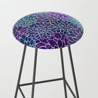 Floral Abstract 22 Stool Gallery Image 2