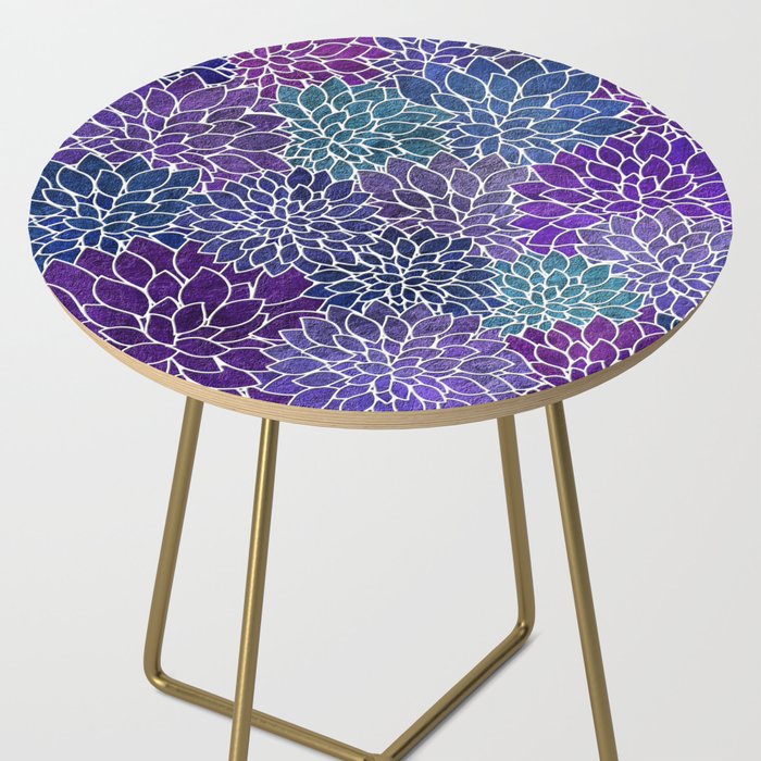 Floral Abstract 22 Side Table Gallery Image 2