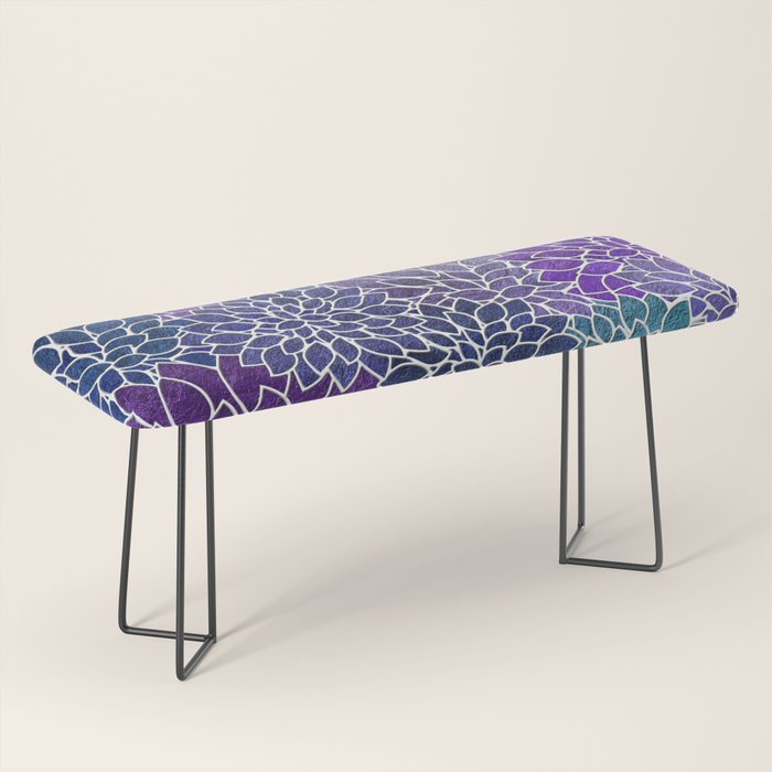 Floral Abstract 22 Bench Gallery Image 1