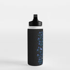 Blue Thistle & Cat Water Bottle Gallery Image 3