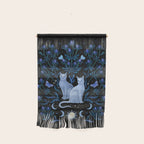 Blue Thistle & Cat Wall Hanging Gallery Image 1