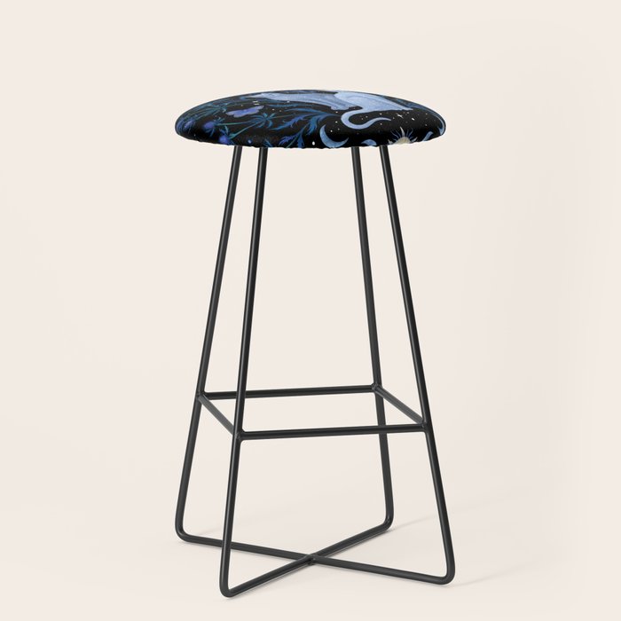 Blue Thistle & Cat Stool Gallery Image 1