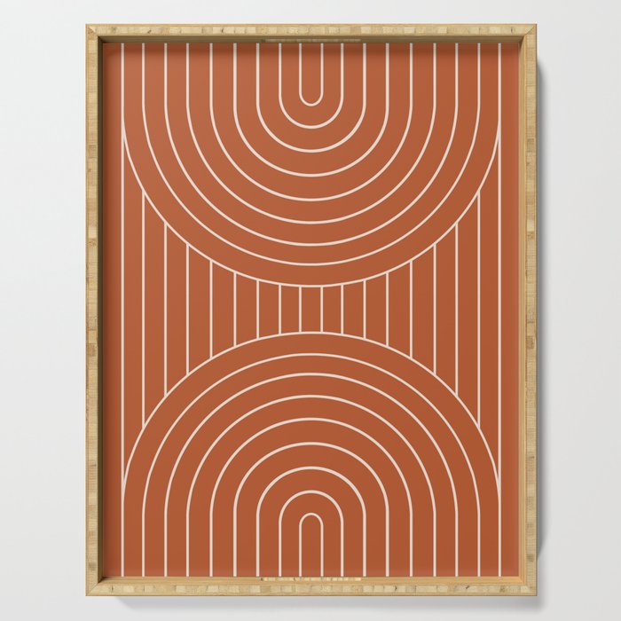 Arch Symmetry VIII Serving Tray Gallery Image 1
