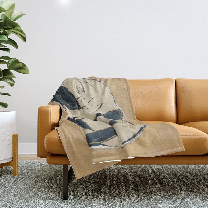 Cats In Love 2 Throw Blanket Gallery Image 1