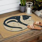 Cats In Love 2 Outdoor Rug Gallery Image 2