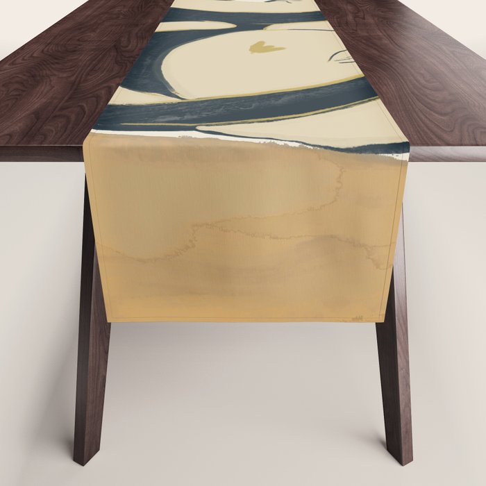 Cats In Love 2 Table Runner Gallery Image 1