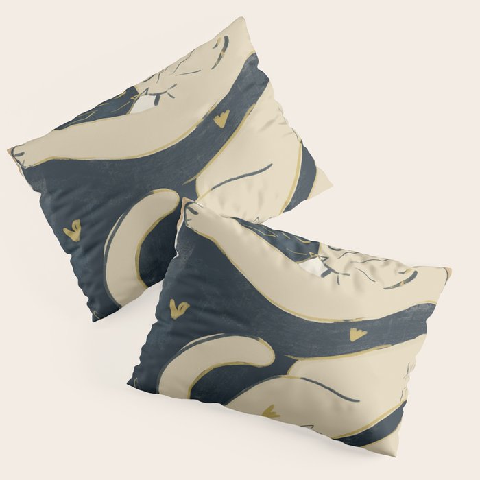Cats In Love 2 Pillow Sham Gallery Image 3