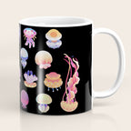 Jellyfish Day - dark Coffee Mug Gallery Image 1