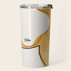 Abstract Line Art Nude Travel Mug Gallery Image 2
