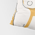 Abstract Line Art Nude Pillow Sham Gallery Image 4
