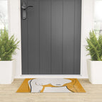 Abstract Line Art Nude Welcome Mat Gallery Image 3