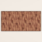 Subtle Sasquatch - Rust Desk Mat Gallery Image 3