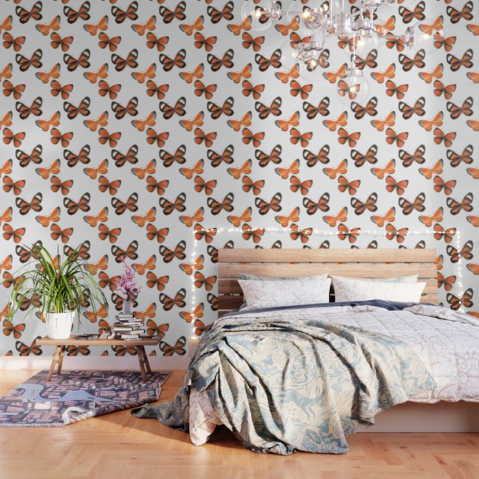 Orange Butterflies Wallpaper Gallery Image 3