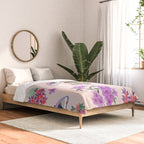 Pastel purple oriental pattern Comforter Gallery Image 2