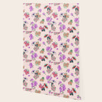 Pastel purple oriental pattern Wallpaper Gallery Image 2