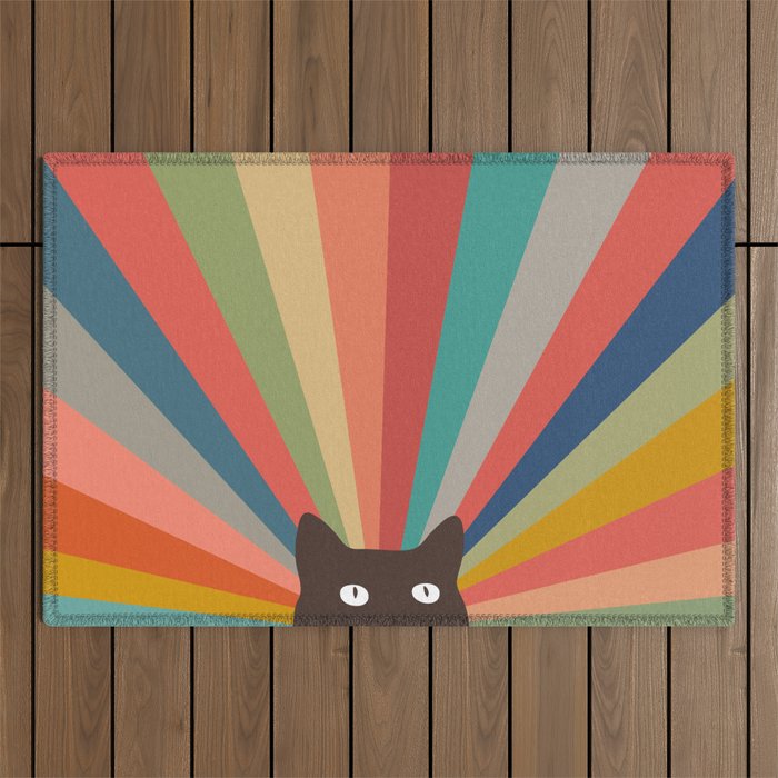 Cat Landscape 48 Outdoor Rug Gallery Image 1