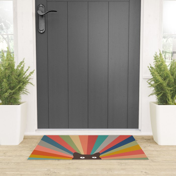 Cat Landscape 48 Welcome Mat Gallery Image 3