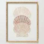 Beige Seashells Serving Tray Gallery Image 1
