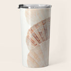 Beige Seashells Travel Mug Gallery Image 3