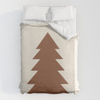 Joy (Cream Brown) Duvet Cover Gallery Image 6