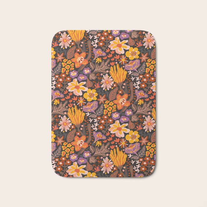 Rusty bloom Bath Mat Gallery Image 1