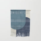 Halfmoon Colorblock - Blue Wall Hanging Gallery Image 1